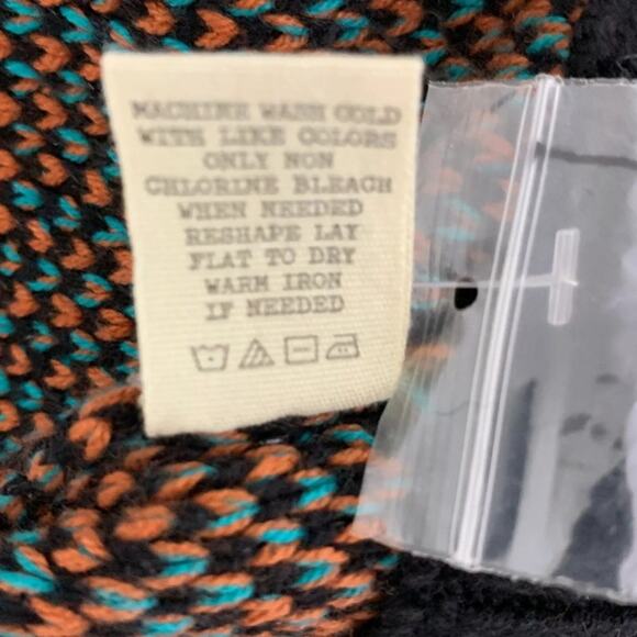 G By BKE SZ S Striped Knit & Lace Snap Cardigan - Picture 5 of 7